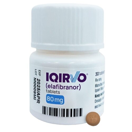 Iqirvo Elafibranor 80mg Tablets