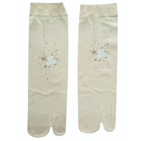 Ladies Skin Printed Nylon Socks