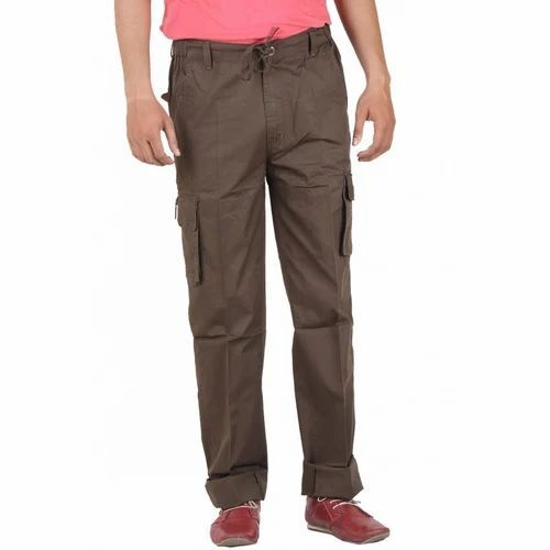 Men Brown Casual Lower