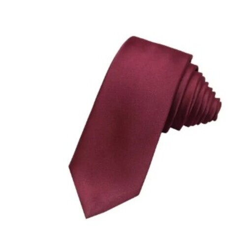 Plain Silk Necktie