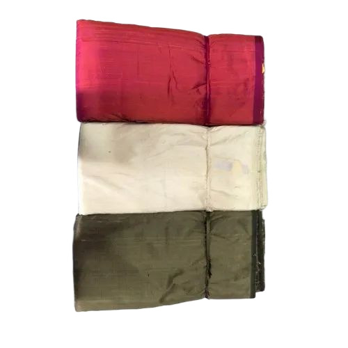 Plain Soft Dupioni Silk Fabrics