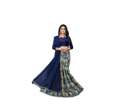 Printed Georgette Saree