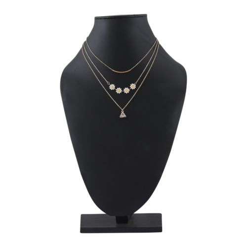 Women Necklace - Alloy Metal, Standard Size, Silver | Tarnish And Rust Resistant, Lightweight, Attractive Design