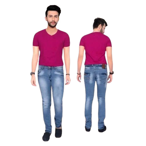 Blue Trendy Jeans