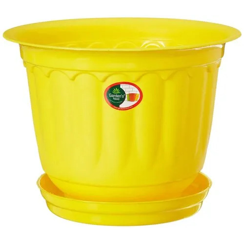 Green Plastic Flower Pot