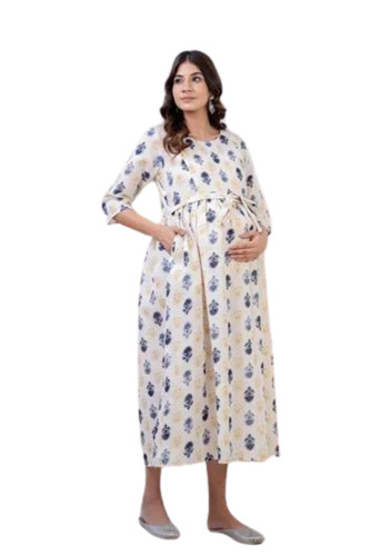 Ladies Cotton Maternity Kurti