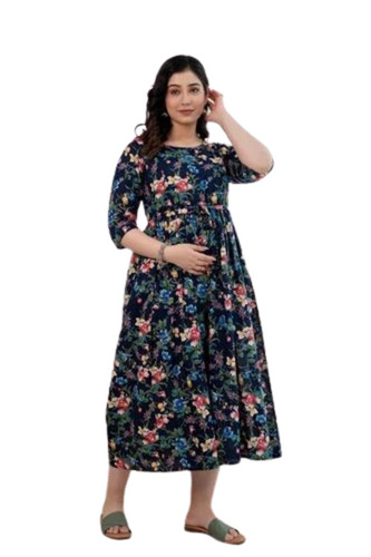 Ladies Printed Maternity Kurti