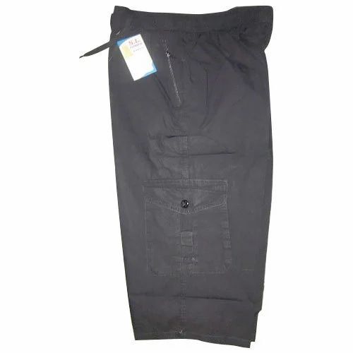 Men Pure Cotton Capri