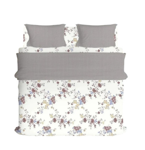 Multicolor Polycotton Printed Double Bed Sheet Set