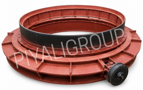 Rotary Cooler Carriage With Mother Ring And Carriage Wheel - Application: Industrial