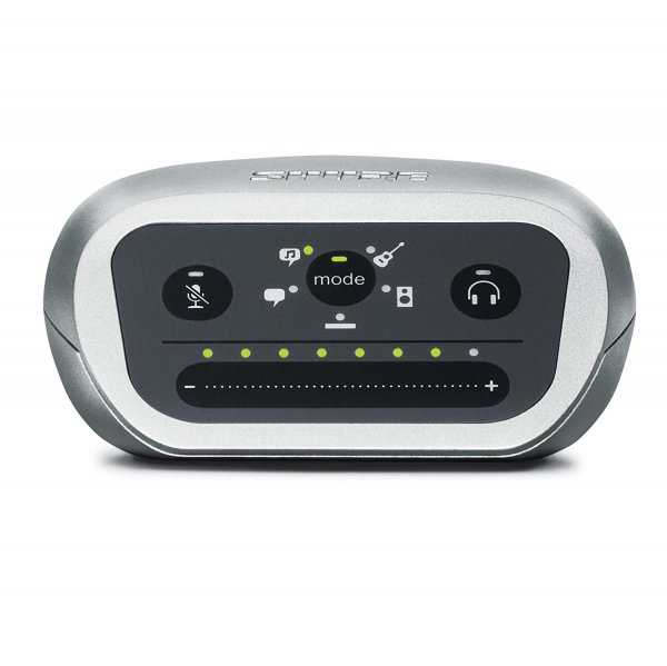 Shure Mvi Digital Audio Interface + USB & Lightning Cable
