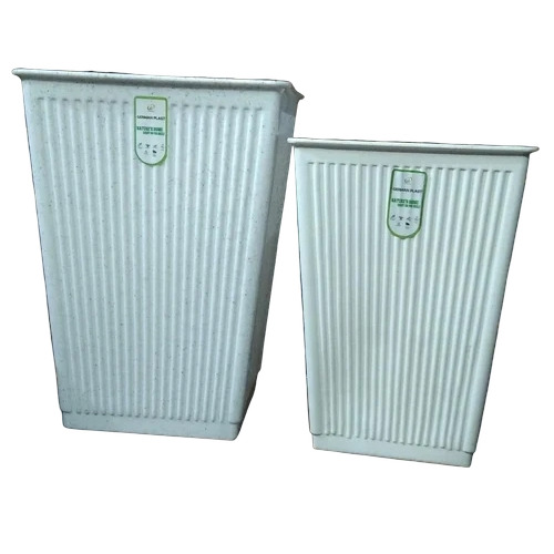 Square Tower Flower Pot