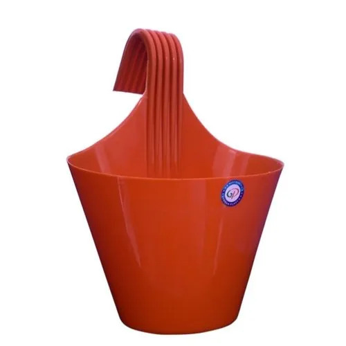 Vertical Hook Plastic Flower Pot
