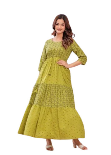 Women Printed One Piece Dress