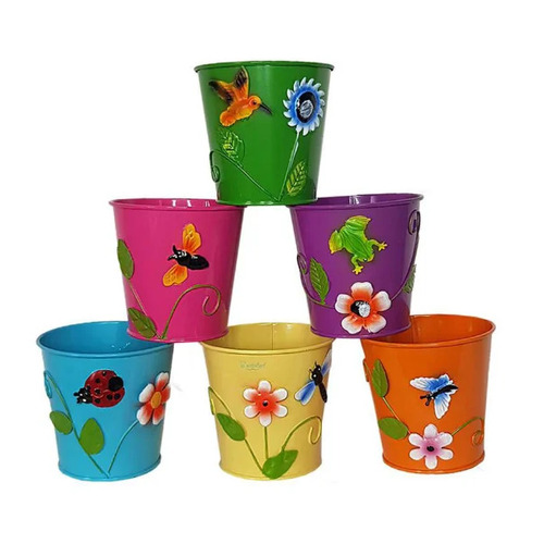 Wonderland Metal Planters