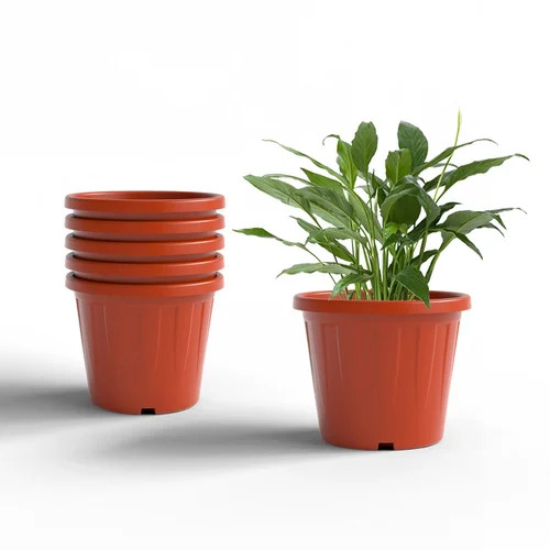 10 Inch Shera Crown Terracotta Nursery Pot
