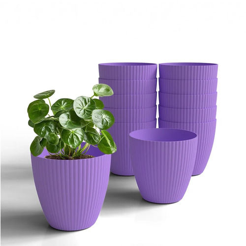 6 Inch Shera Lotus Lavender Table Flower Pot