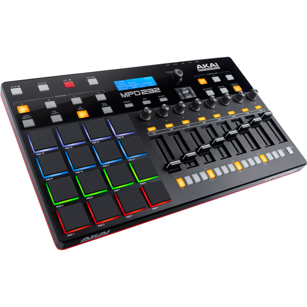 Akai Professional Mpd232 Usb Sound Controller And Sequencer