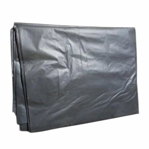 Black Plain Garbage Bag
