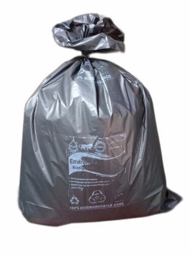 Black Printed Garbage Bag