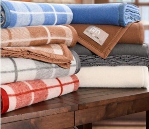 Check Wool Blankets