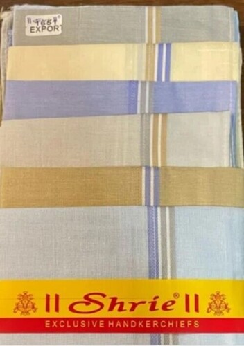 Cotton Handkerchief For Mens