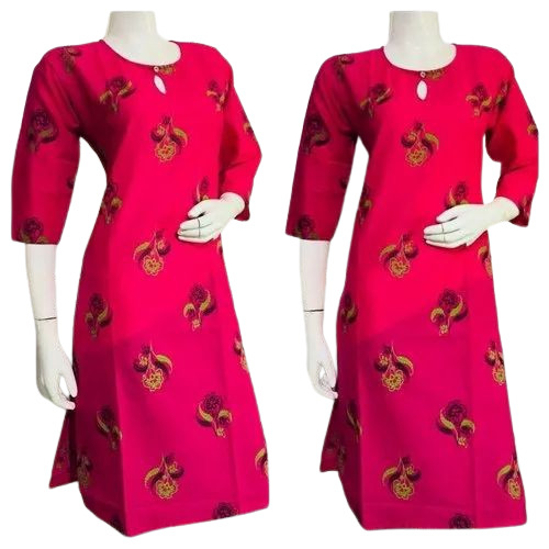 Designer Ladies Cotton Kurtis