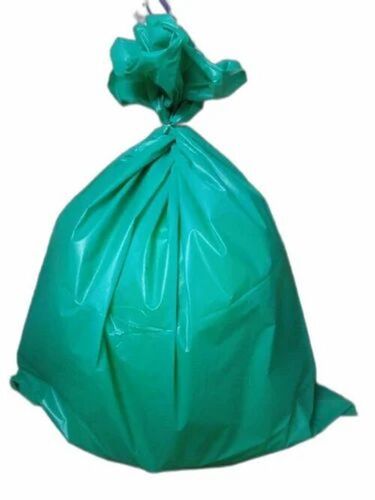 Disposable Green Plastic Garbage Bag