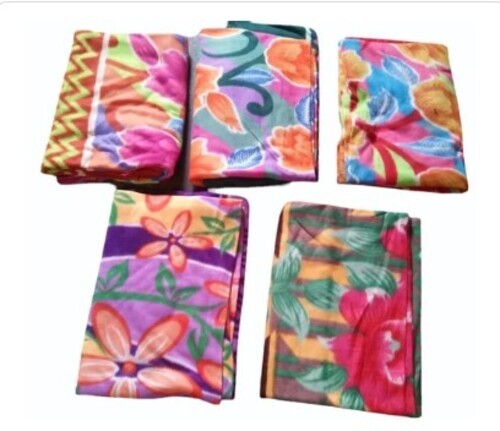 Double Size Printed Mink Blankets