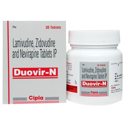 Duovir-n Tablet Lamivudine Zidovudine and Nevirapine Tablets