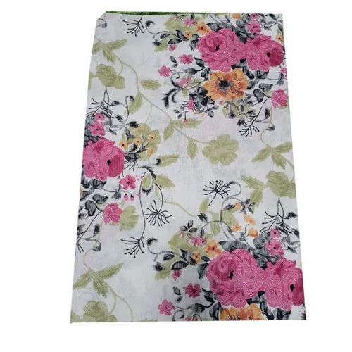 Floral Printed Queen Size Cotton Bed Sheet