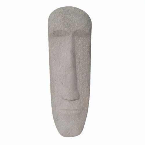 Gray Abstract Stone Sculpture