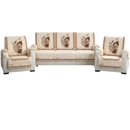Hornet Holland Fabric Print Embroidery Quilted Sofa Cover - Color: Multicolor