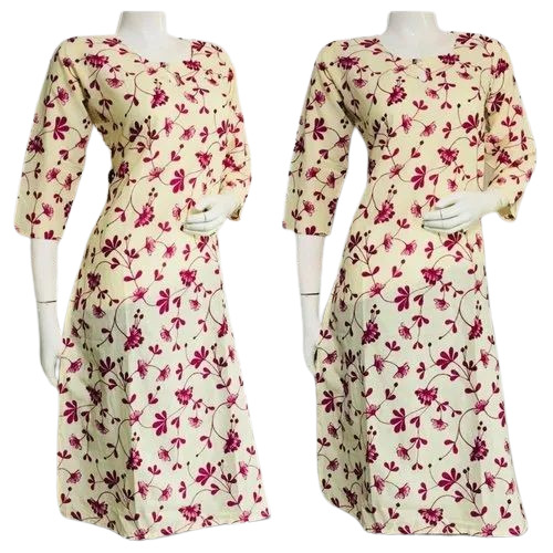 Ladies Fancy Cotton Kurtis