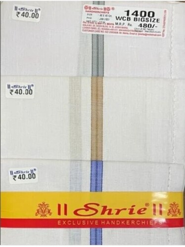 Lined Men Handkerchief