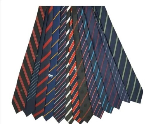Men Striped Necktie