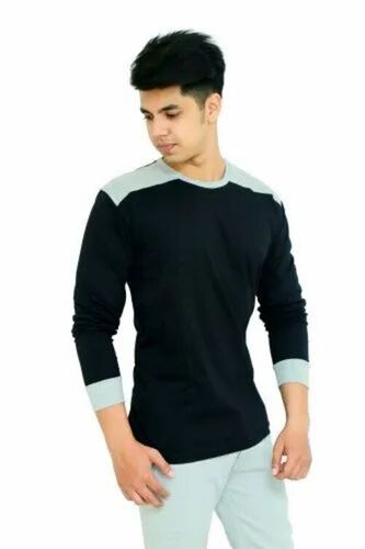 Mens Plain Round Neck T Shirts