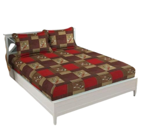 Multicolor Printed Cotton Bed Sheet