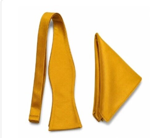 Plain Tuxedo Bow Tie