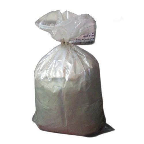 Plastic White Disposable Garbage Bag