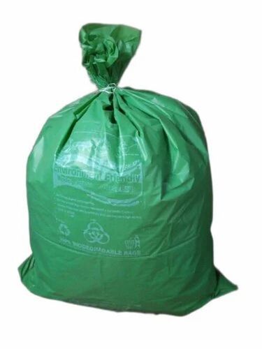 Printed Green Garbage Bag