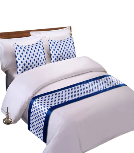 Rectangular Printed Bed Runner