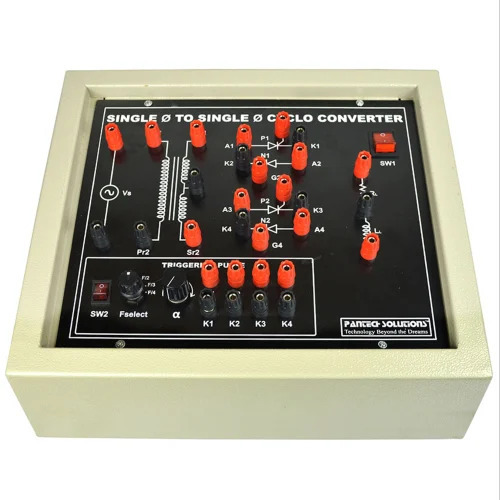 Single Phase Cyclo Phase Converter Educational Trainer