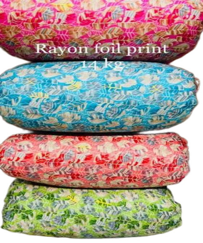 Soft Printed Rayon Fabric