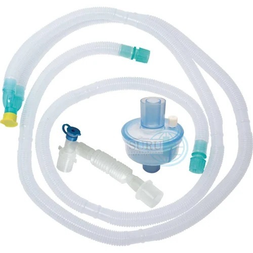 Ventilator Circuit With Hme Filter And Catheter Mount