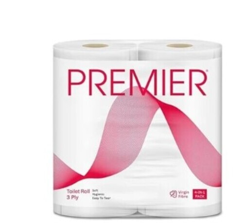 3 Ply Premier Toilet Rolls