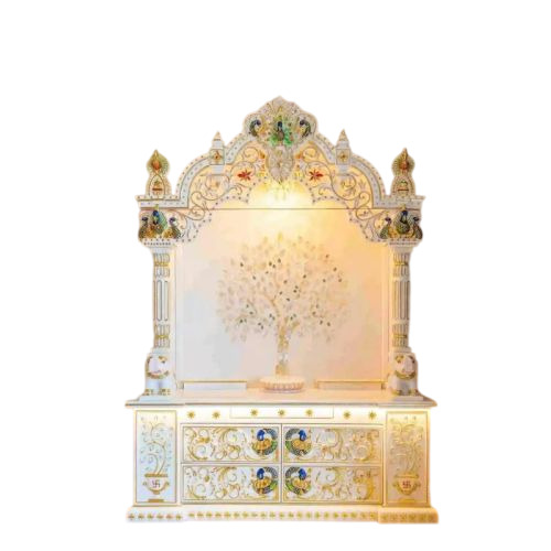 Decorative White Marble Temple