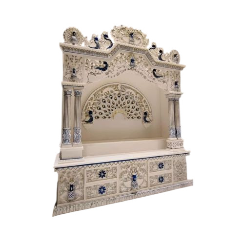 Elegant White Marble Temple