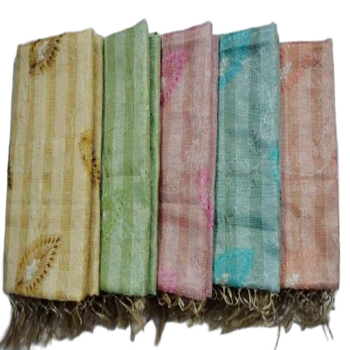 Embroidery Cotton Saree