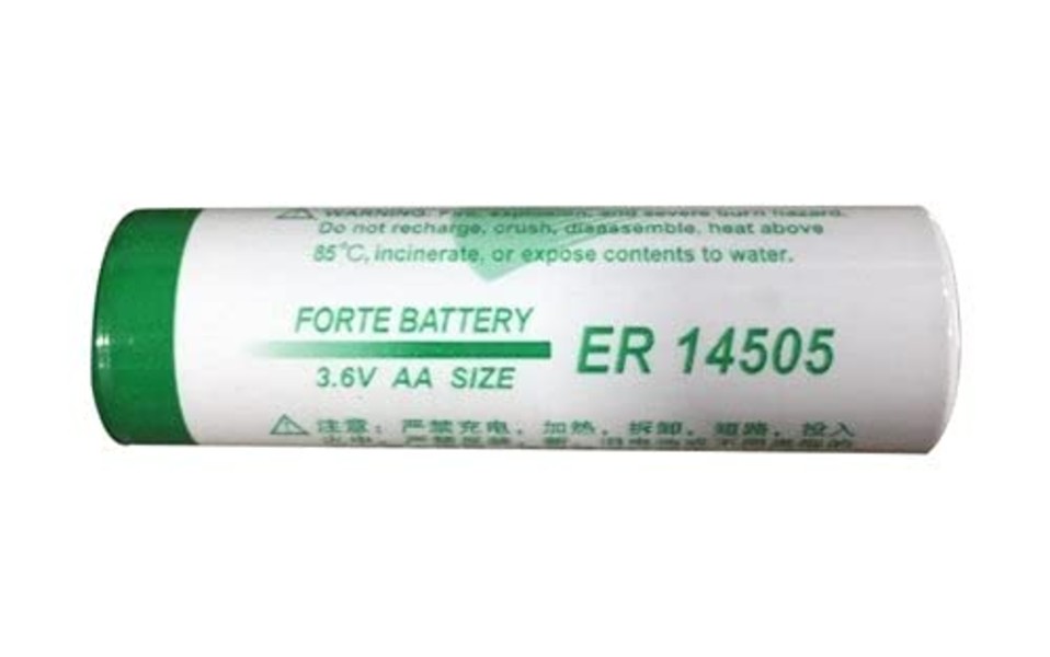 Forte Er 14505 Aa Battery 3.6v Lithium Thionyl Chloride Battery - Battery Capacity: 2 Milliampere-hour (mah)